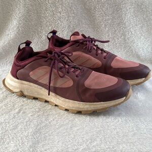 adidas Men's Maroon and Light Pink Athletic Shoes Mens Size 8.5 Sneakers